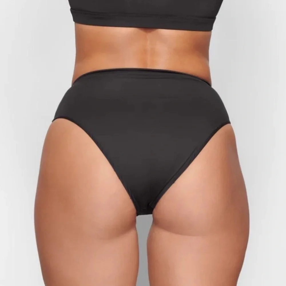 Skims Recycled swim mid waist bottom